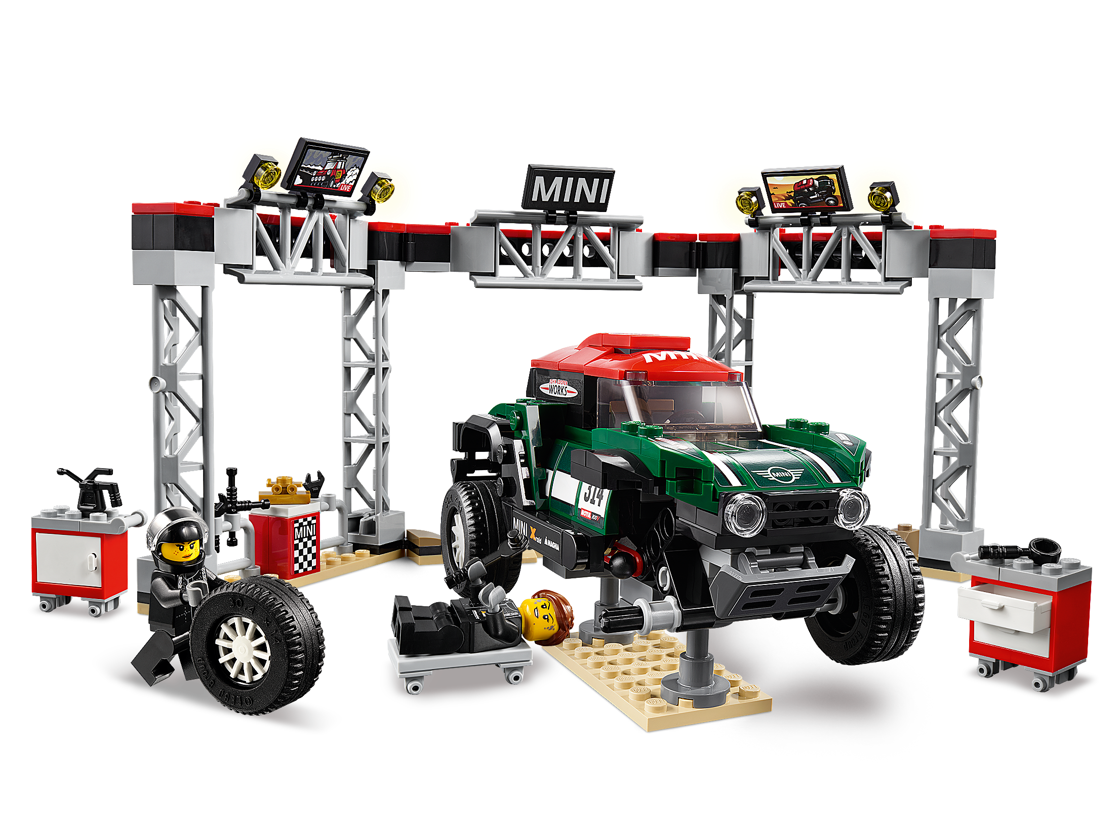 LEGO 1967 Mini Cooper's Rally and 2018 MINI John Cooper Works Buggy Set for sale online 75894