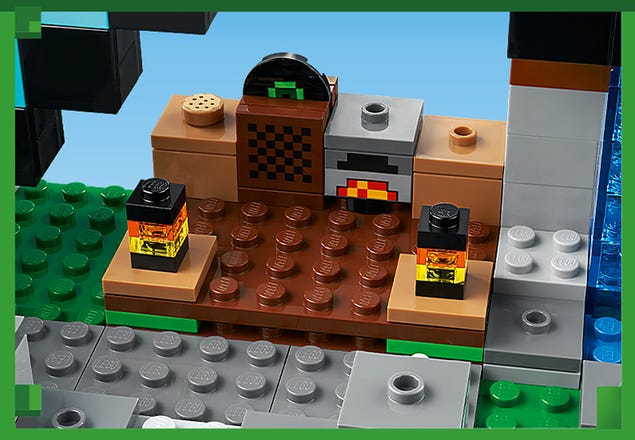 LEGO Minecraft- L'avant-poste de l'épée (21244) - ShoppyDeals.fr