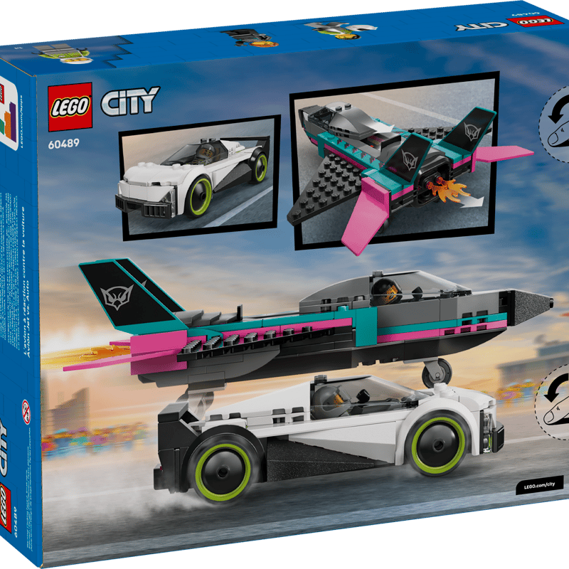 ジェット機とスポーツカーのスピード対決 60489 | シティ |レゴ®ストア ジェット機とスポーツカーのスピード対決 60489 | シティ |レゴ®ストア