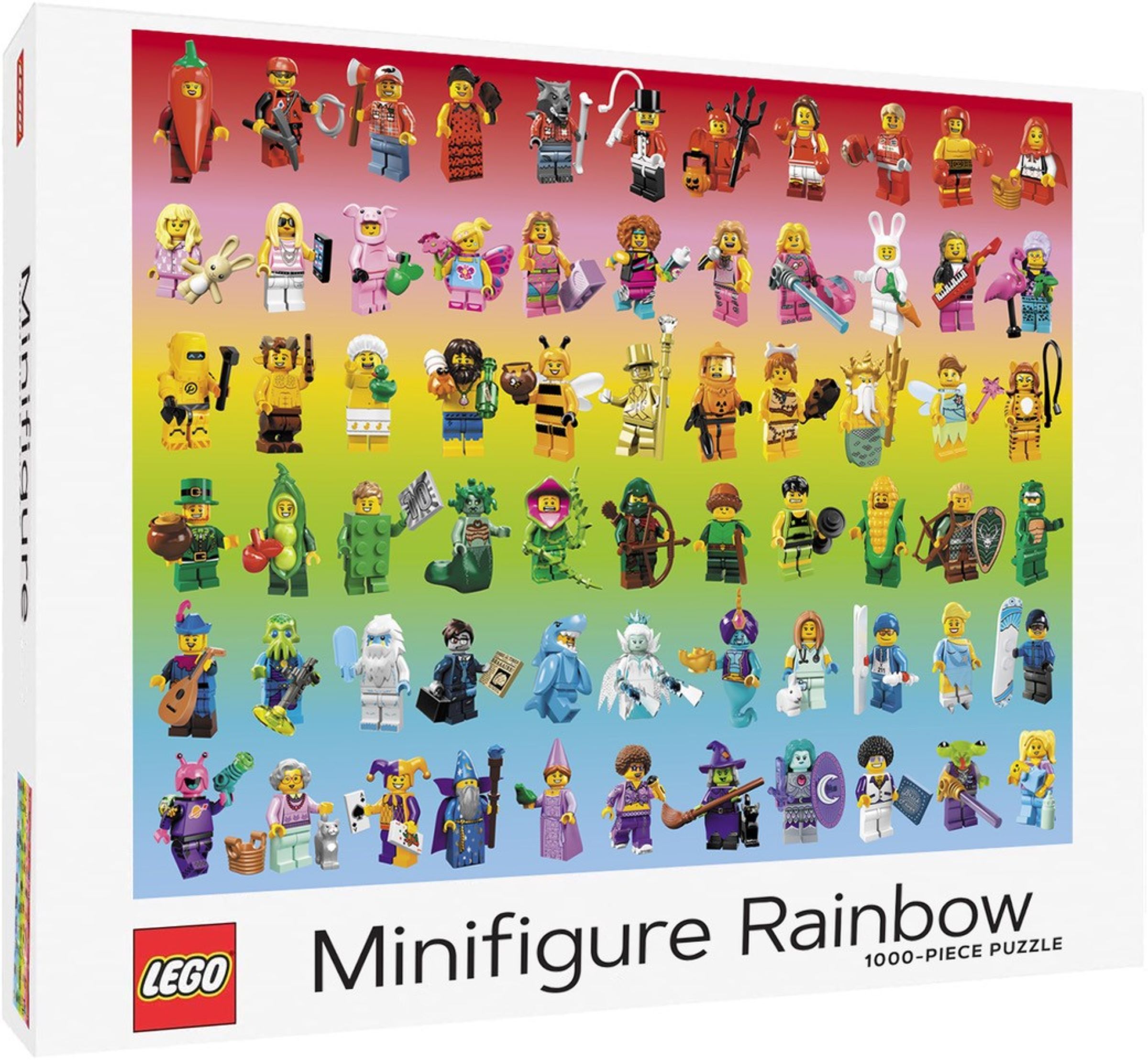 Minifigurregnbue, med 1.000 brikker 5007643 | Minifigurer | Shop DK