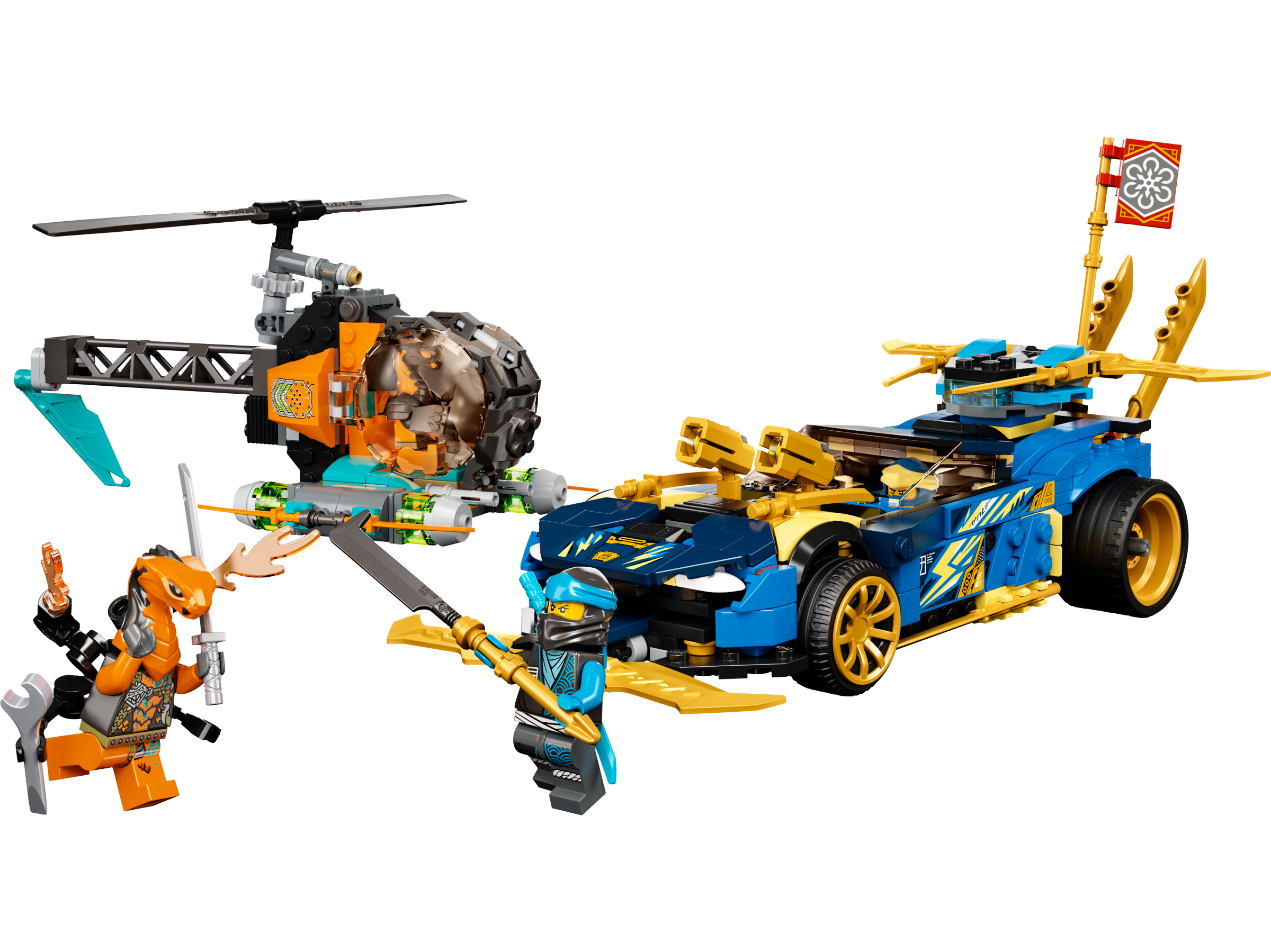 matematiker New Zealand maske Jay and Nya's Race Car EVO 71776 | NINJAGO® | Buy online at the Official  LEGO® Shop US