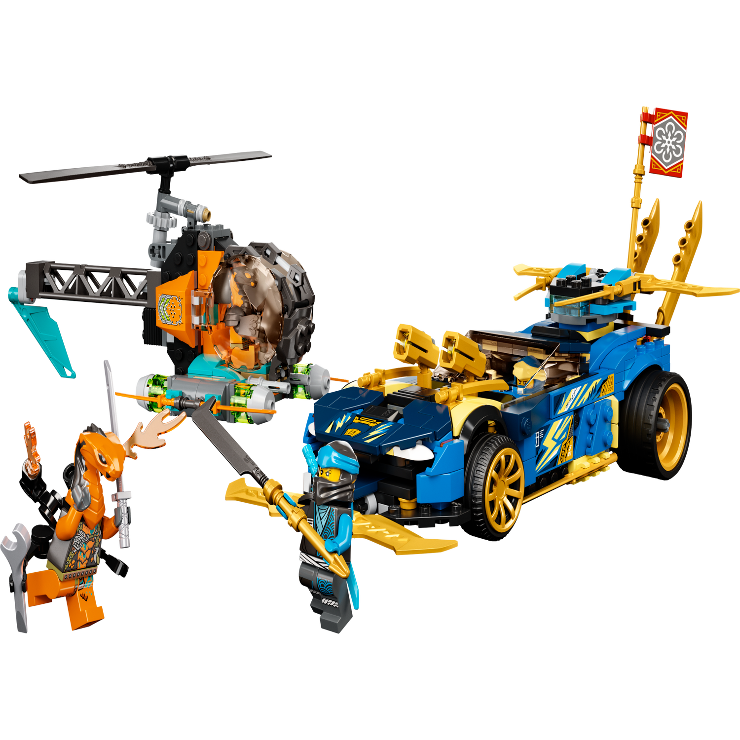LEGO® – Jay en Nya’s racewagen EVO – 71776