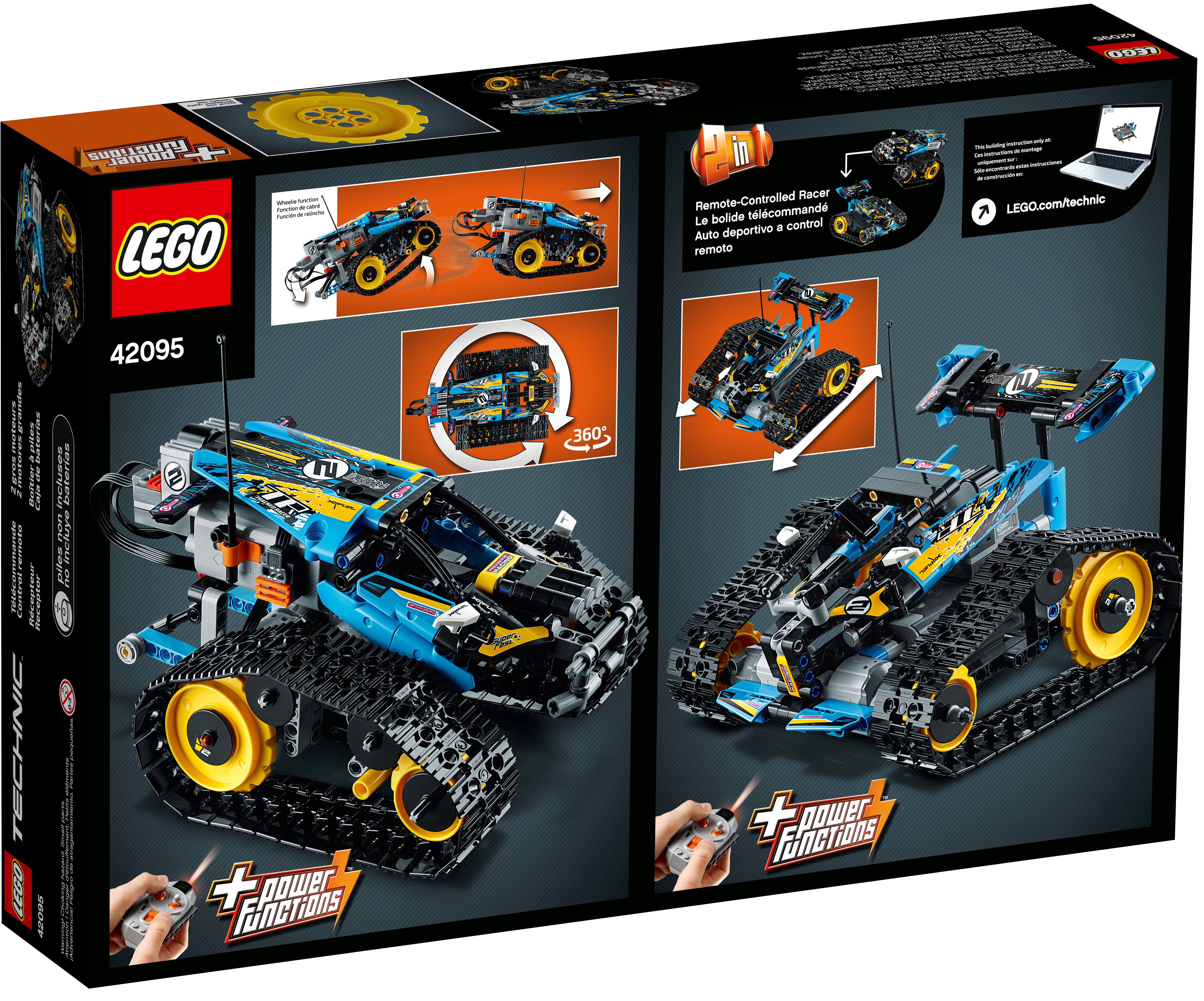 Remote-Controlled Stunt Racer 42095 | Technic™ | Buy online at the 