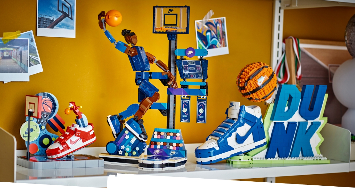 Get the jump on the new Nike x LEGO® Collection | Official LEGO