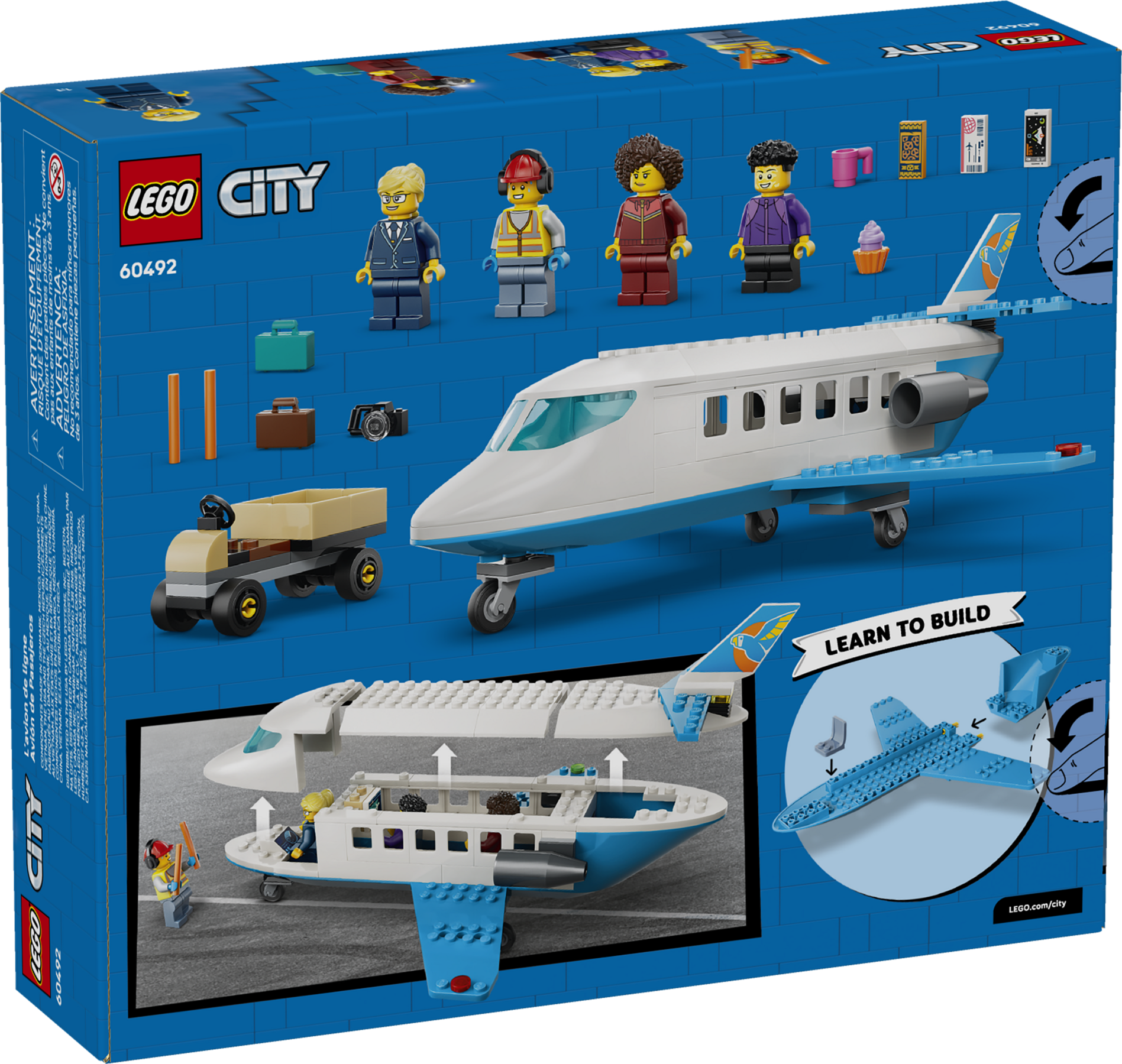 Passenger Jet 60492 | City | Buy online at the Official LEGO® Shop CA