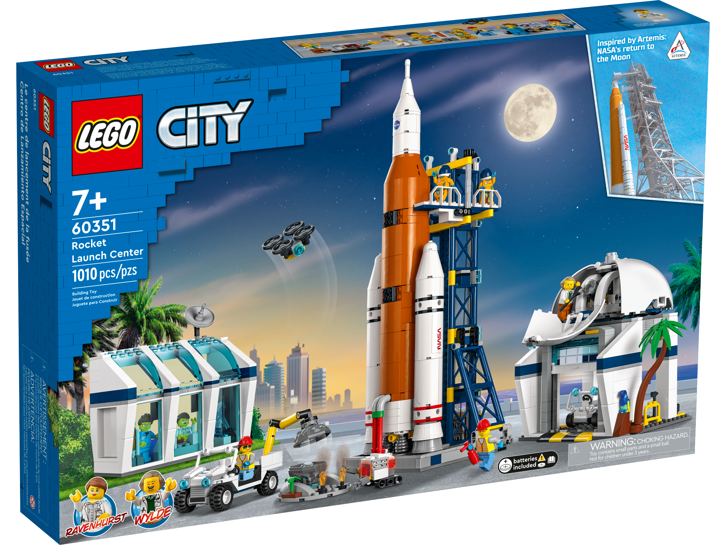 Rocket Launch Center 60351 | City | Buy online at the Official LEGO® Shop US