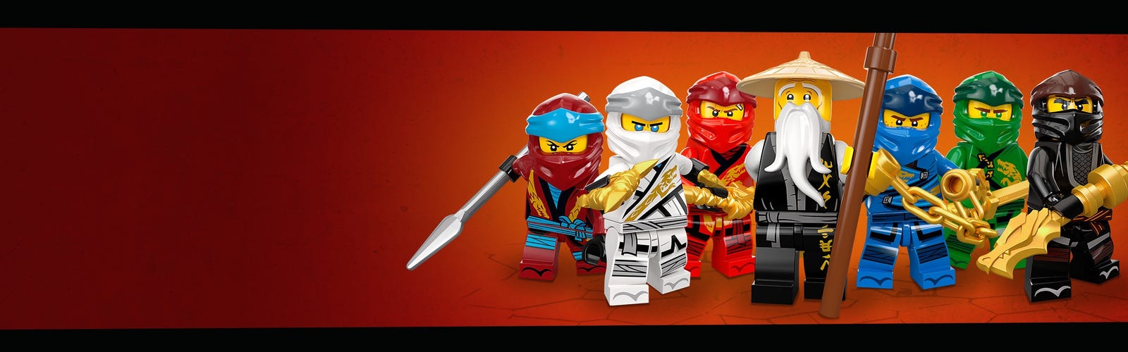 Characters and minifigures, LEGO® NINJAGO
