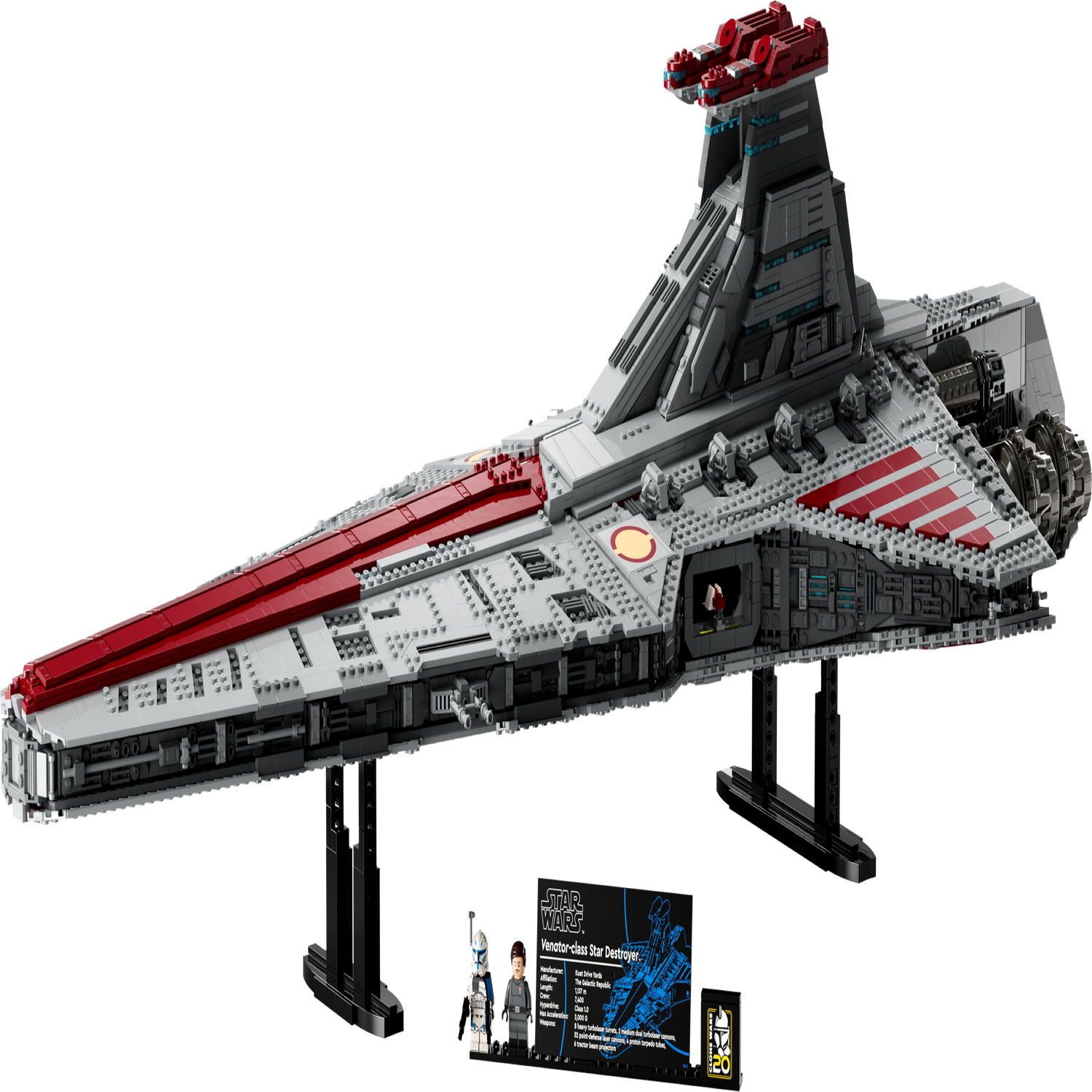LEGO 8039 Star Wars The Clone Wars Venator-Class Republic Attack
