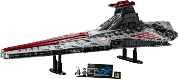 LEGO 75367 Le croiseur d’assaut de classe Venator de la République