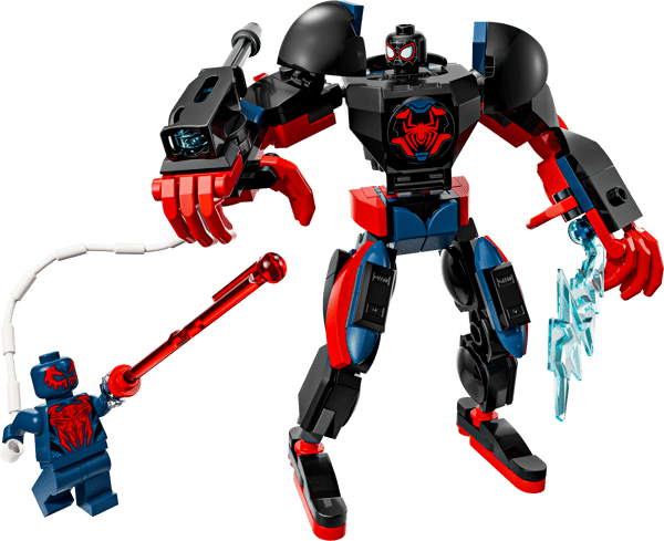 LEGO 76337 Le robot de Miles Morales contre Spider-Man 2099