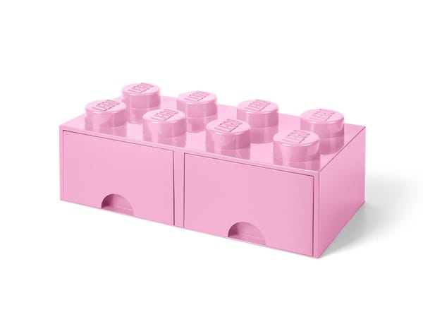 8-Stud Brick Drawer – Light Purple - Image 4