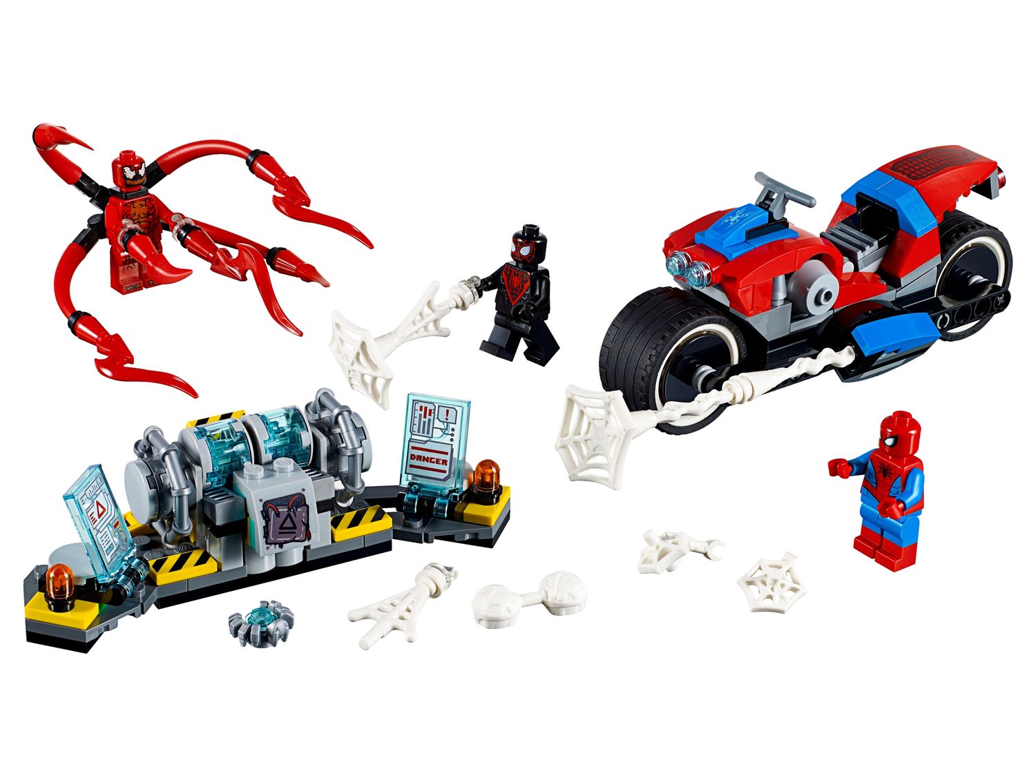 Spider-Man Motorradrettung