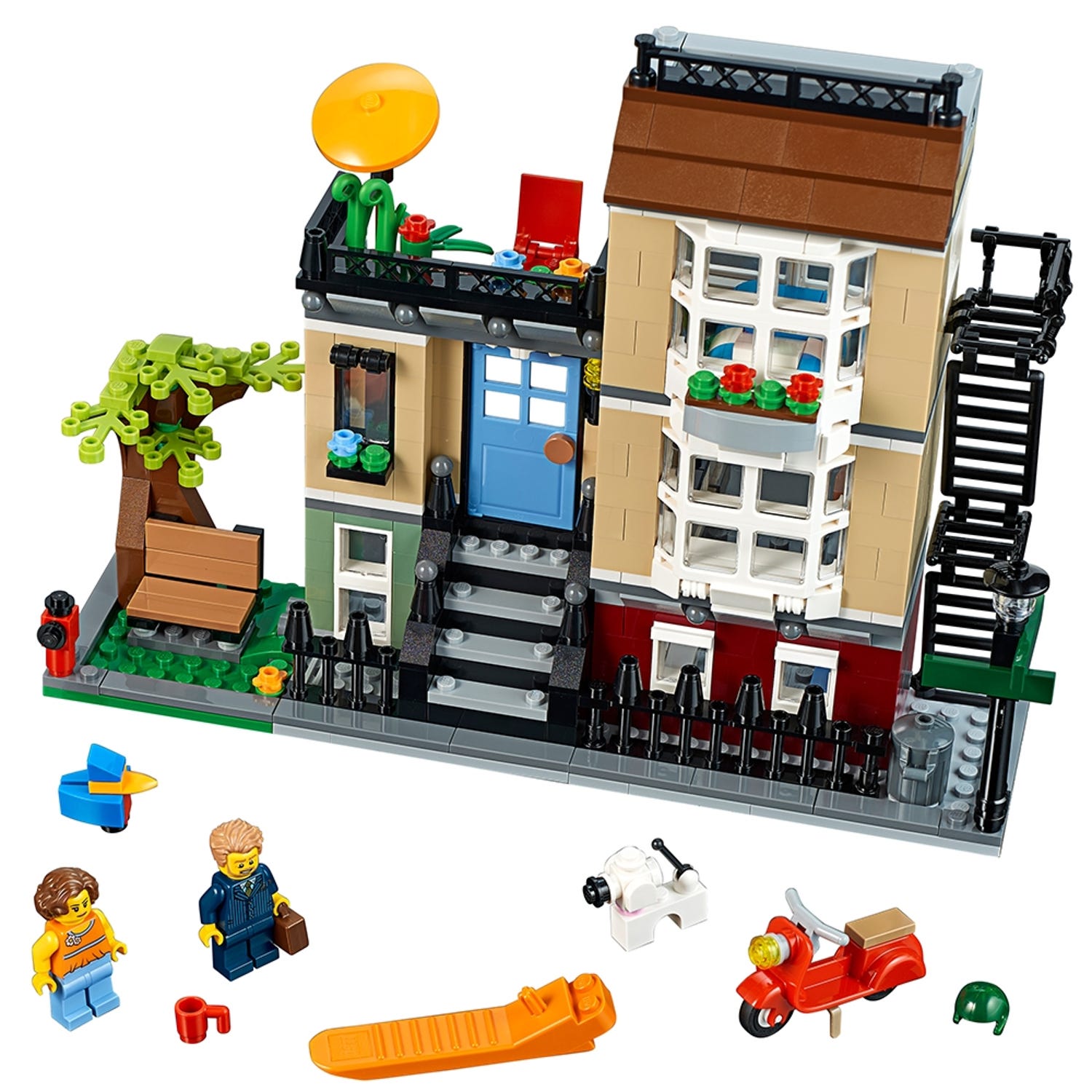 Park Street Townhouse 31065 | Creator 3-in-1 | Buy online at the Official  LEGO® Shop US