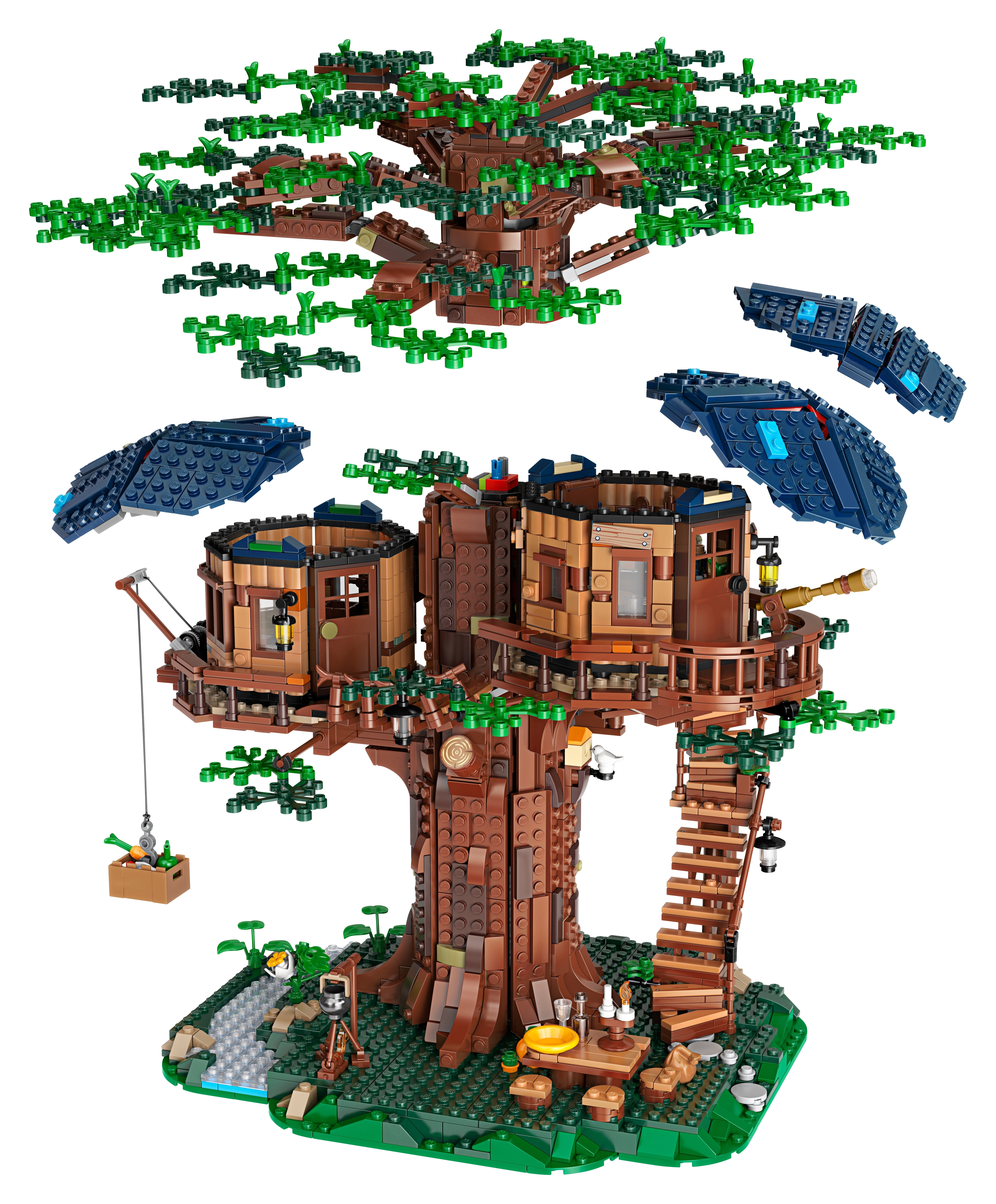 La cabane dans l'arbre - LEGO® Ideas - 21318 - Jeux de