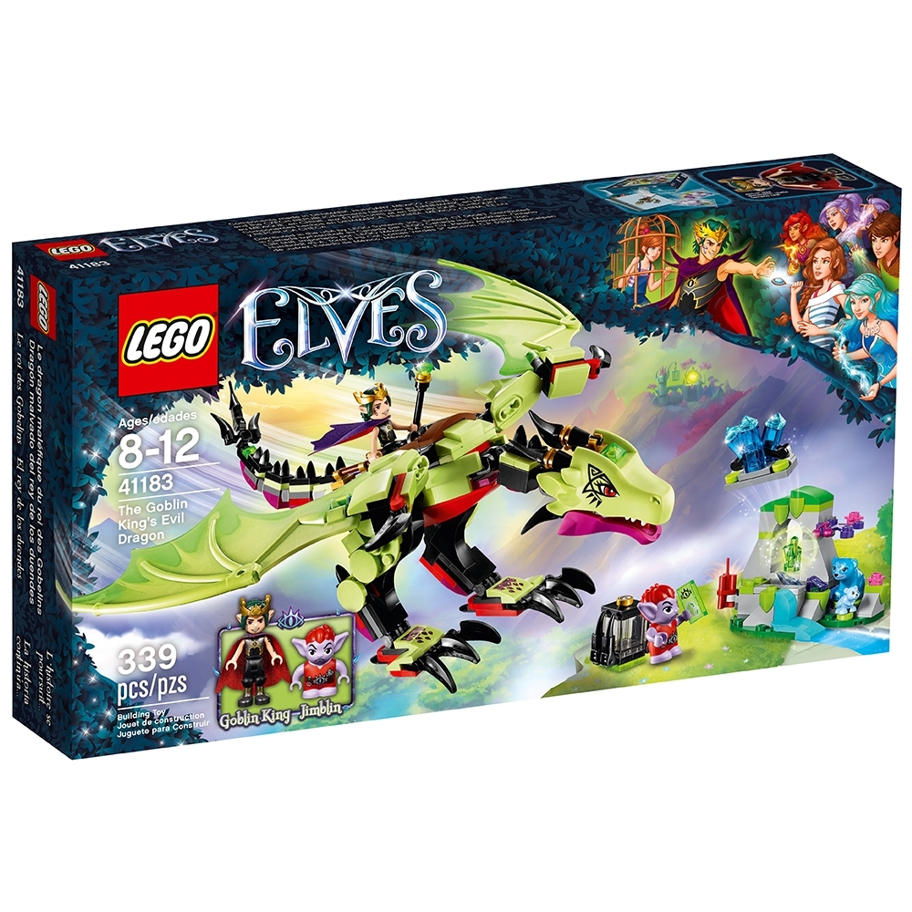 NEW Elves The Goblin King's Evil Dragon LEGO Building Blocks Bricks Toys Model 