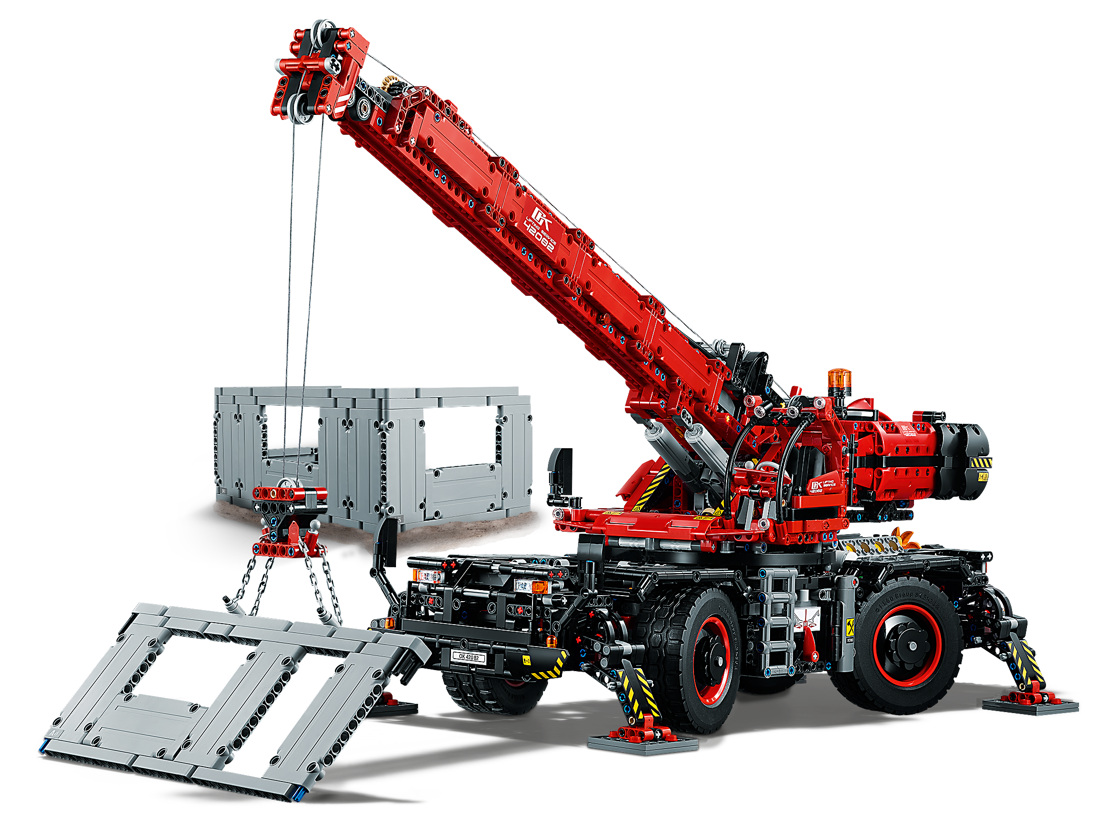 beweging rommel communicatie Rough Terrain Crane 42082 | Technic™ | Buy online at the Official LEGO®  Shop US