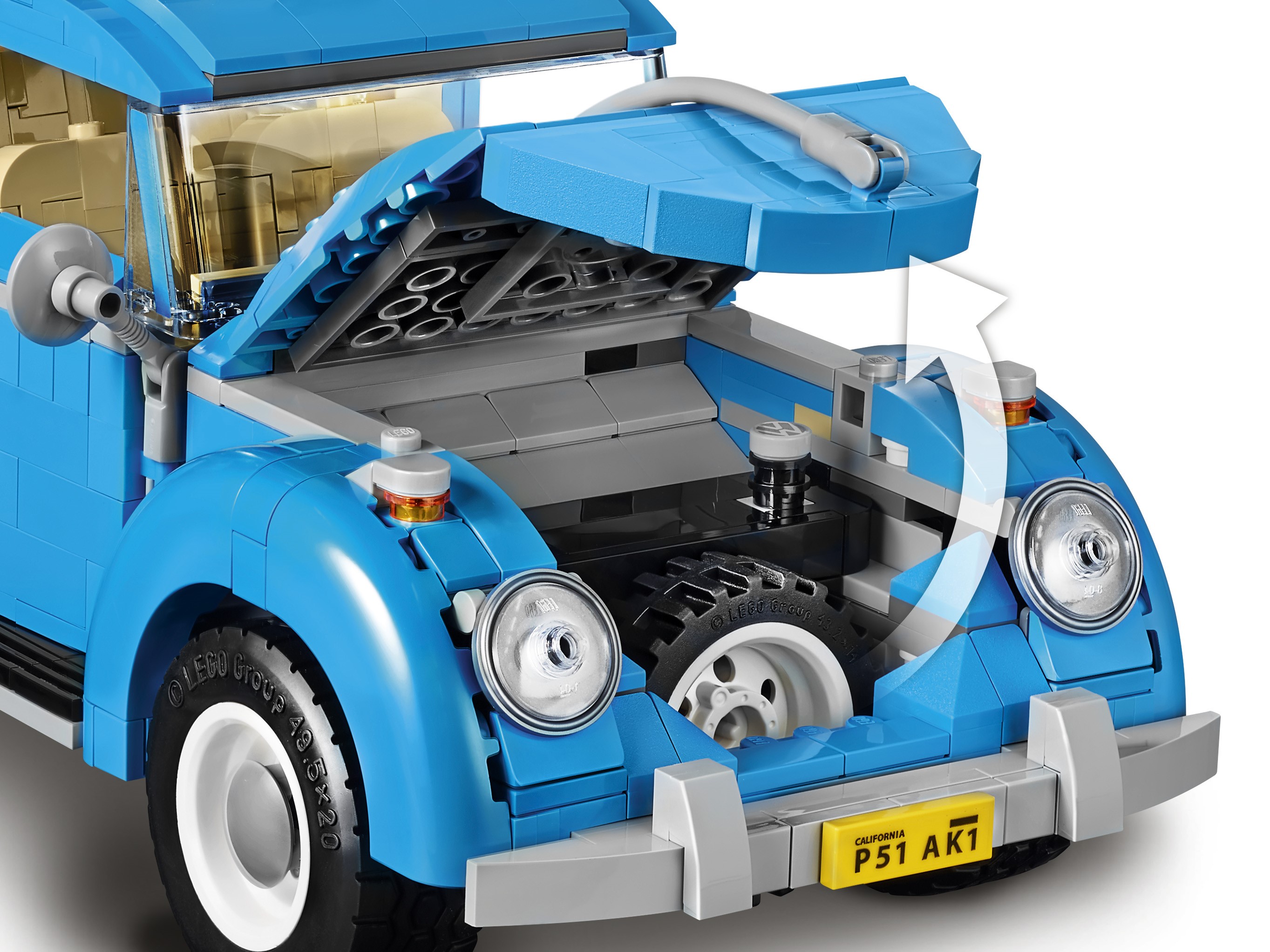 VW Käfer 29-30cm groß Lego kompatibel VW Beetle NEU legendär und rar 