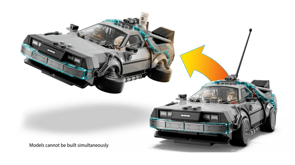 LEGO 77256 La machine à remonter le temps de Retour vers le futur — visuel 3 sur 8