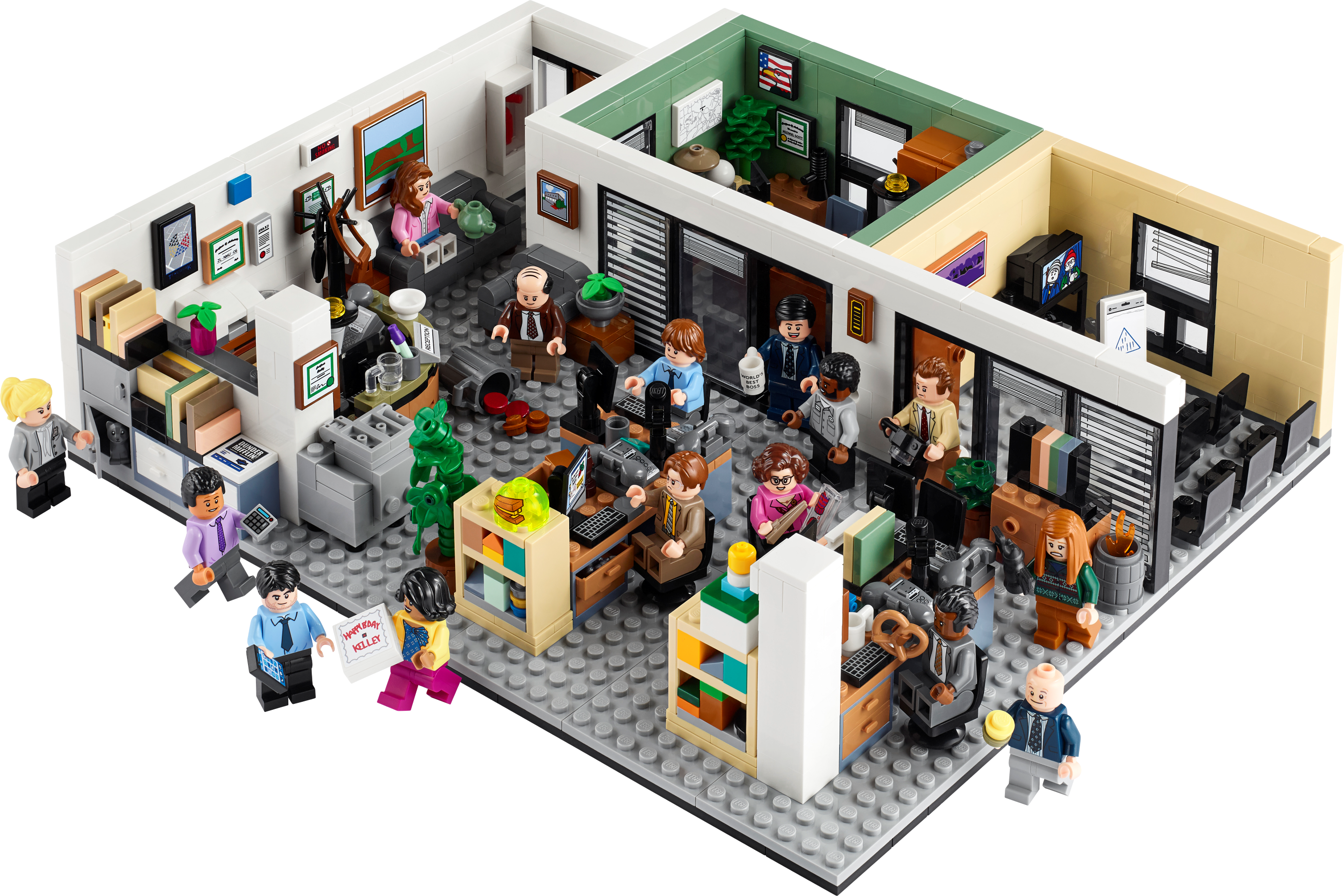 Arriba 37+ imagen the office lego set