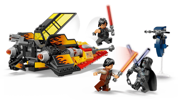 LEGO 75414 Le Snowspeeder™ en flammes — visuel 4 sur 8
