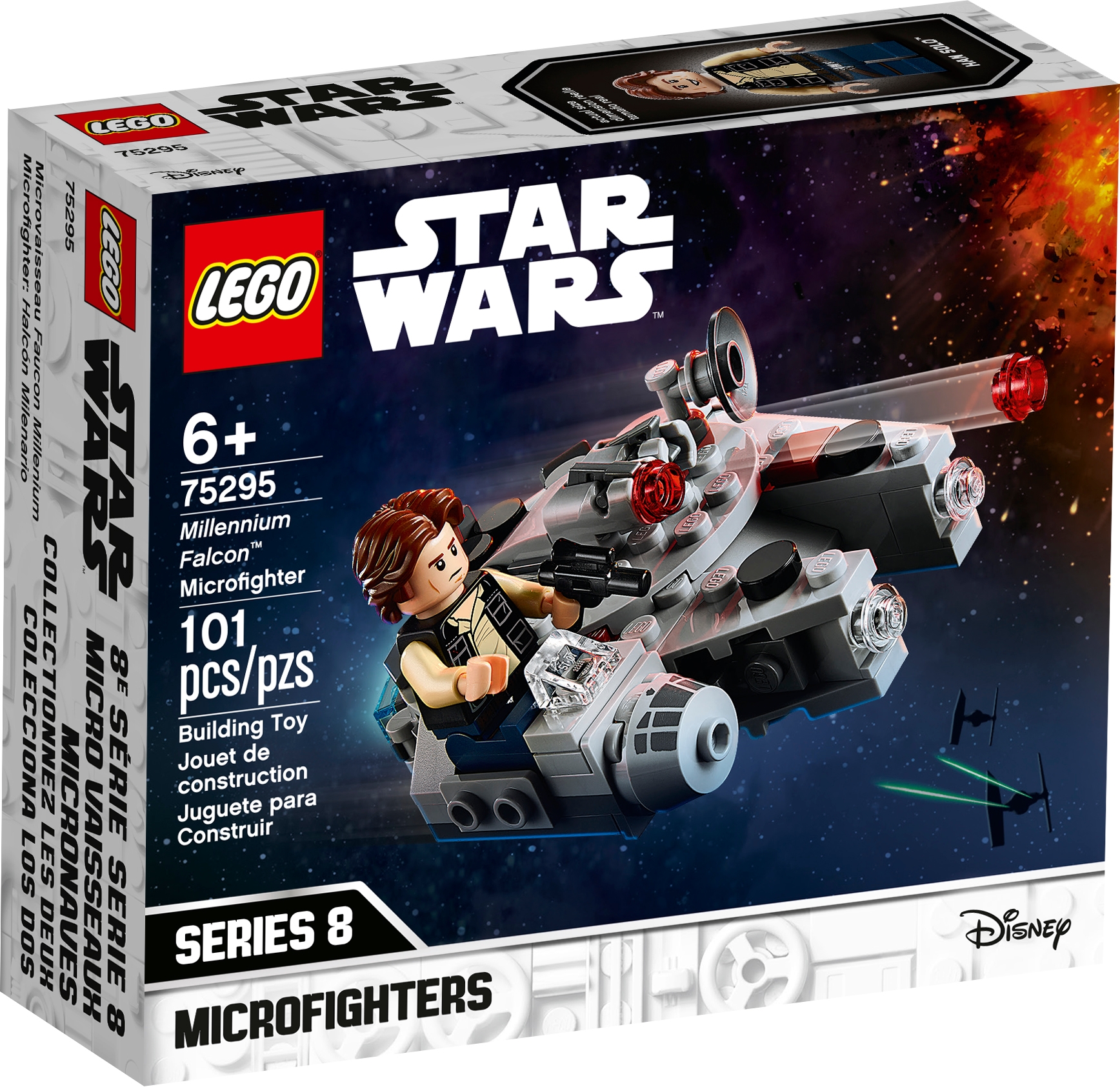 Microfighter: Halcón 75295 | Star Wars™ | LEGO® ES