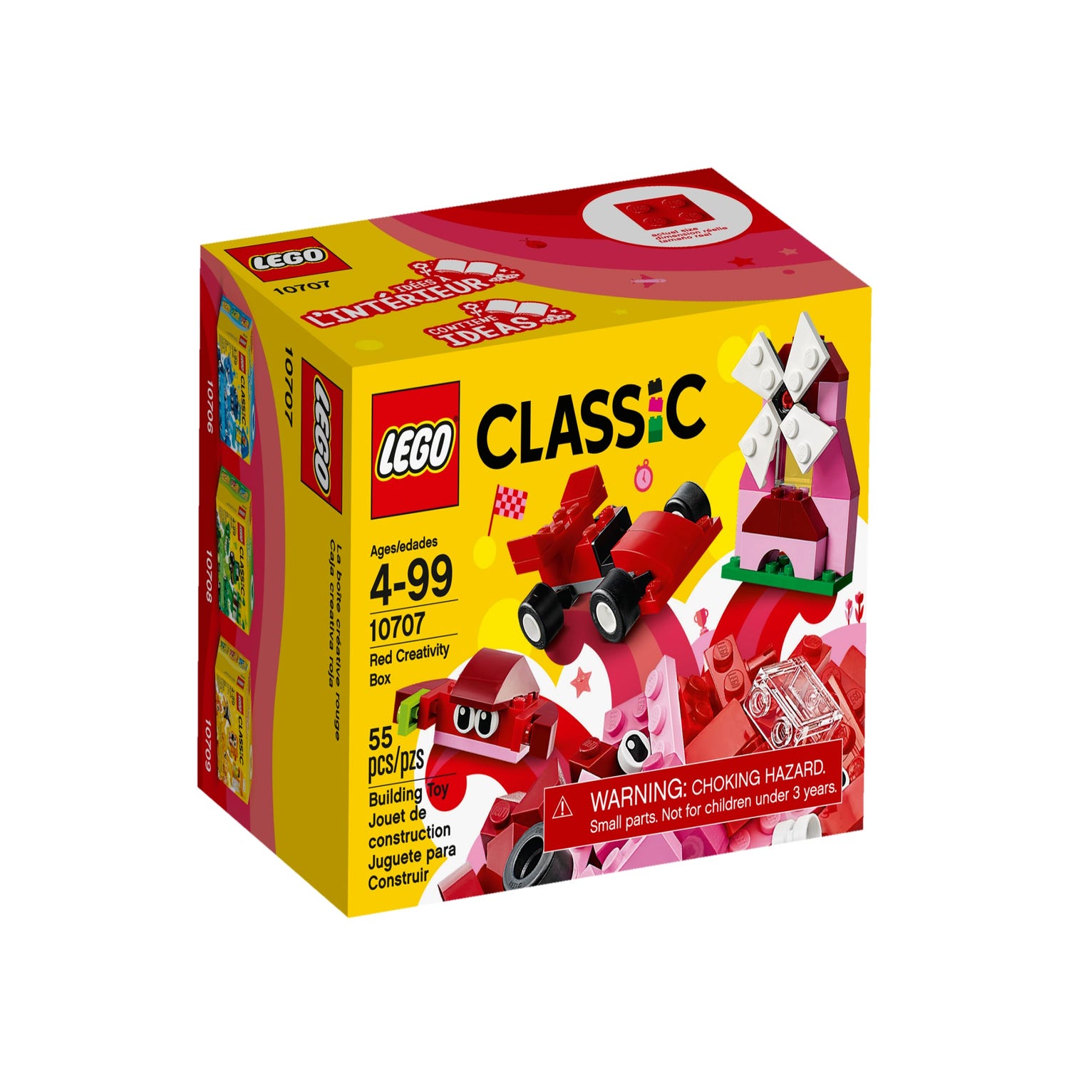 prins Eekhoorn Oeganda Red Creativity Box 10707 | Classic | Buy online at the Official LEGO® Shop  US