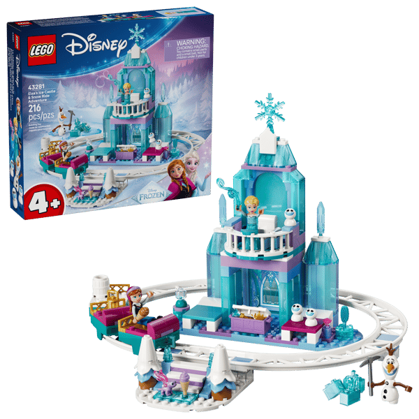 LEGO 43281 Le château de glace et la piste enneigée d’Elsa — visuel 2 sur 8