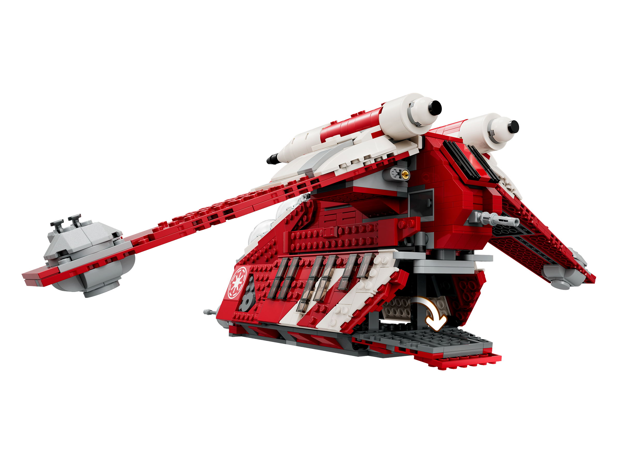 LEGO Star Wars: The Clone Wars Coruscant Guard Gunship 75354