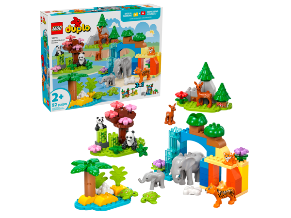 LEGO 10446 Familles d’animaux sauvages 3-en-1 — visuel 2 sur 8
