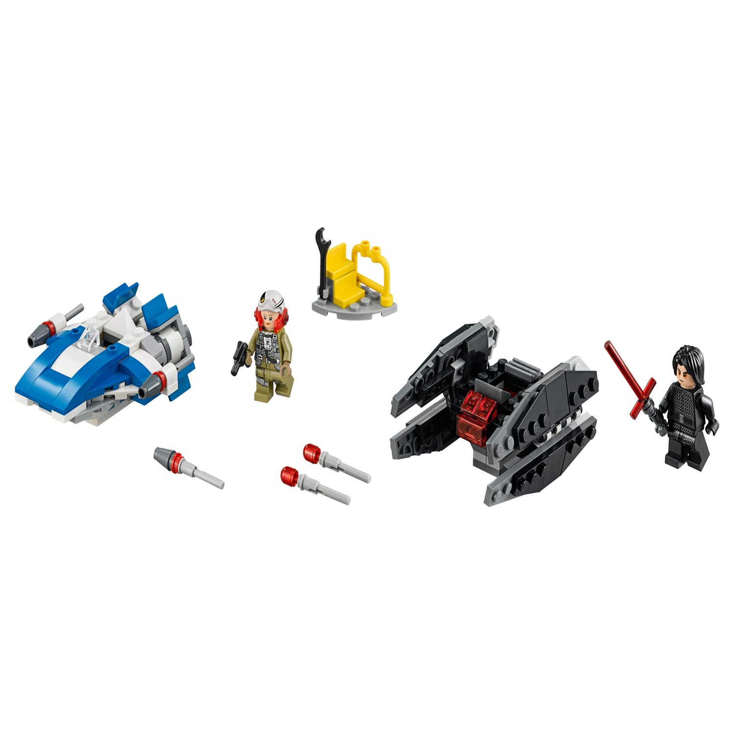 sporadisk ubetinget Krudt A-Wing™ vs. TIE Silencer™ Microfighters 75196 | Star Wars™ | Buy online at  the Official LEGO® Shop US
