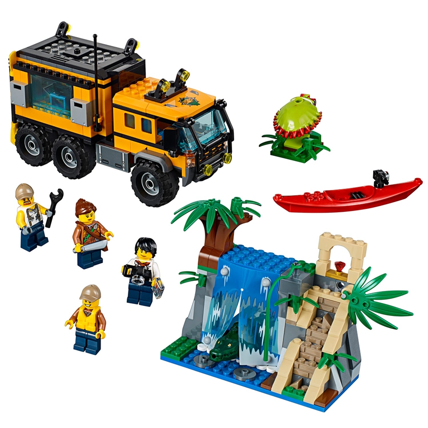 Jungle Mobile Lab 60160 City Buy online at the Official LEGO® Shop GB