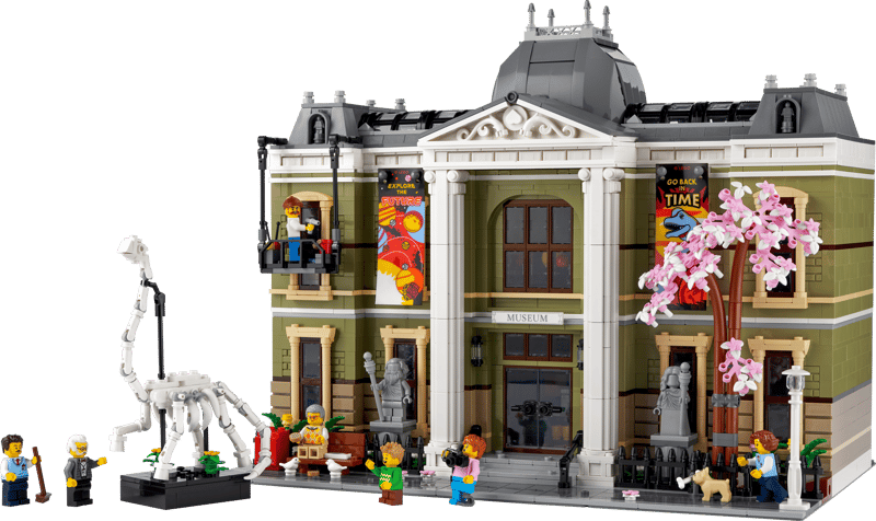Le set LEGO 10326 Le Muséum d'Histoire naturelle