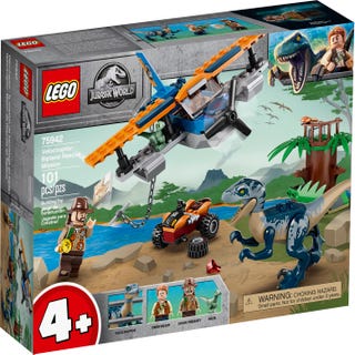 LEGO® 75942 - Velociraptor: salvataggio in biplano