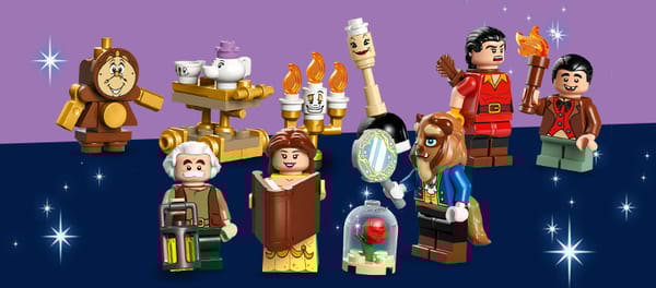 Lego Beauty And The Beast Cogsworth Lego Disney Princess Belle's