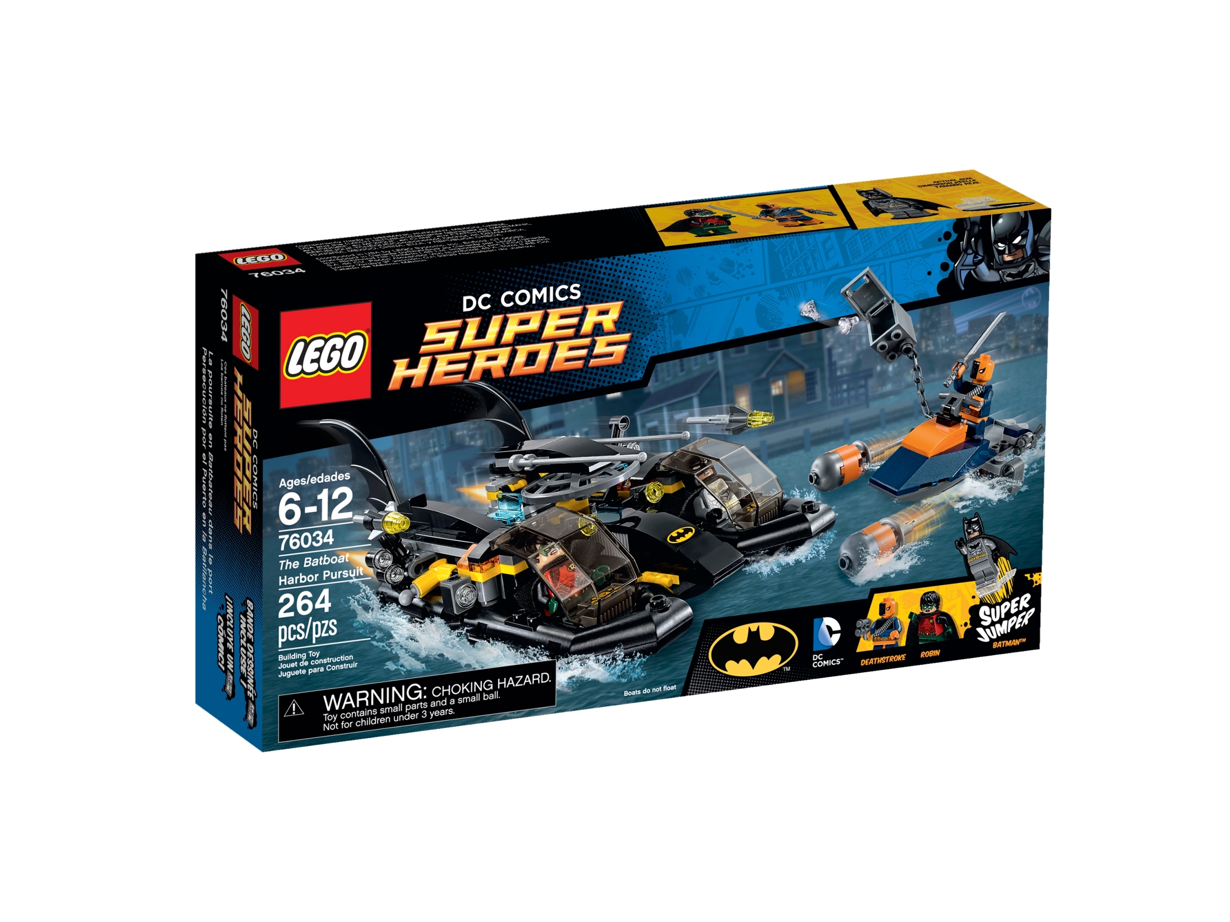 The Batboat Pursuit 76034 | DC | Buy online at Official LEGO® Shop US