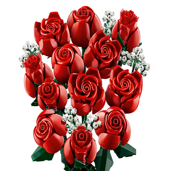 Kit de construction bouquet de fleurs - Orchidée rose - 1369 pièces
