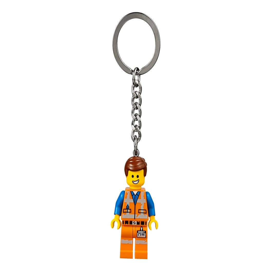 verdediging adelaar financieel Emmet sleutelhanger 853867 | THE LEGO® MOVIE 2™ | Officiële LEGO® winkel NL