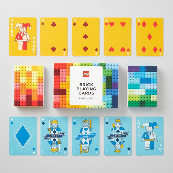 LEGO® Brick Playing Cards - Image 1