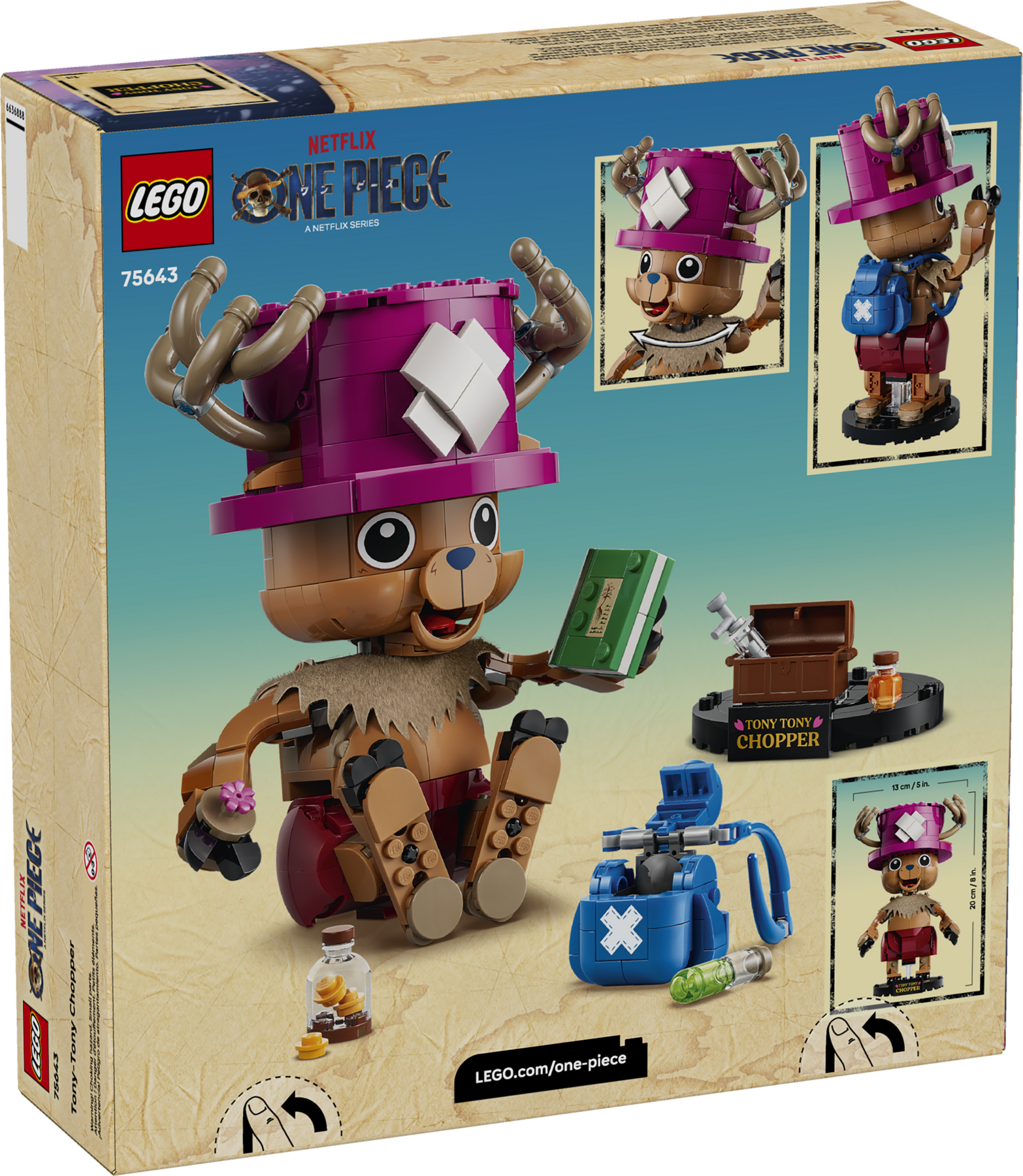 【新品】ONE PIECE CHOPPER’s 1 Tony Tony Chopper 75643 | One Piece | Buy online at the Official
