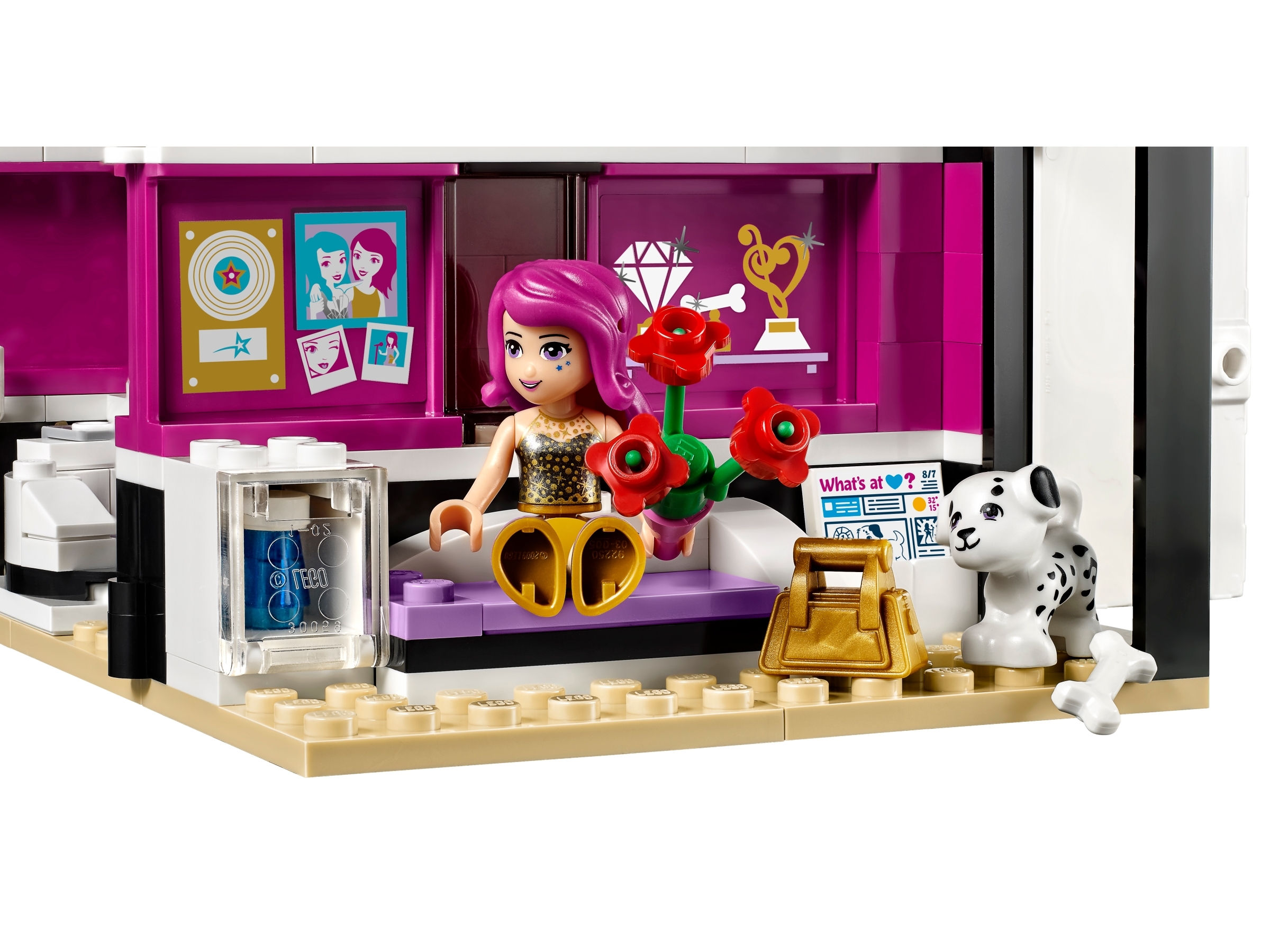 Skrøbelig Lav en snemand stressende Pop Star Dressing Room 41104 | Friends | Buy online at the Official LEGO®  Shop US