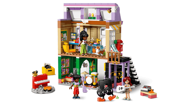 LEGO 42653 Le magasin de musique et l’appartement — visuel 3 sur 8