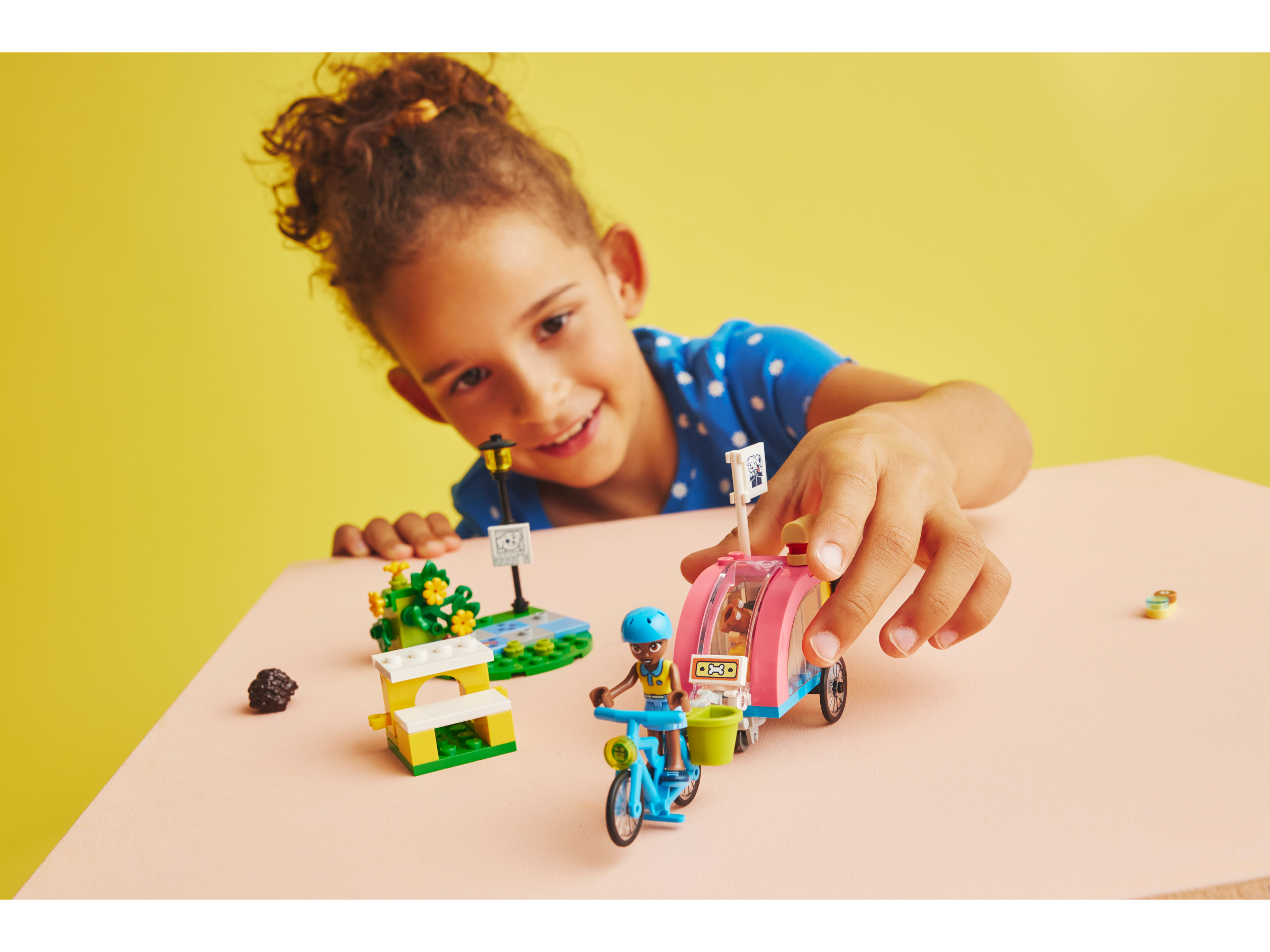 LEGO® Friends 41738 Le Vélo de Sauvetage Canin, Jouet Enfants 6 Ans, avec  Figurine de Chiot