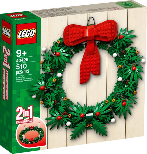 LEGO 40426 - Julekrans 2 i 1