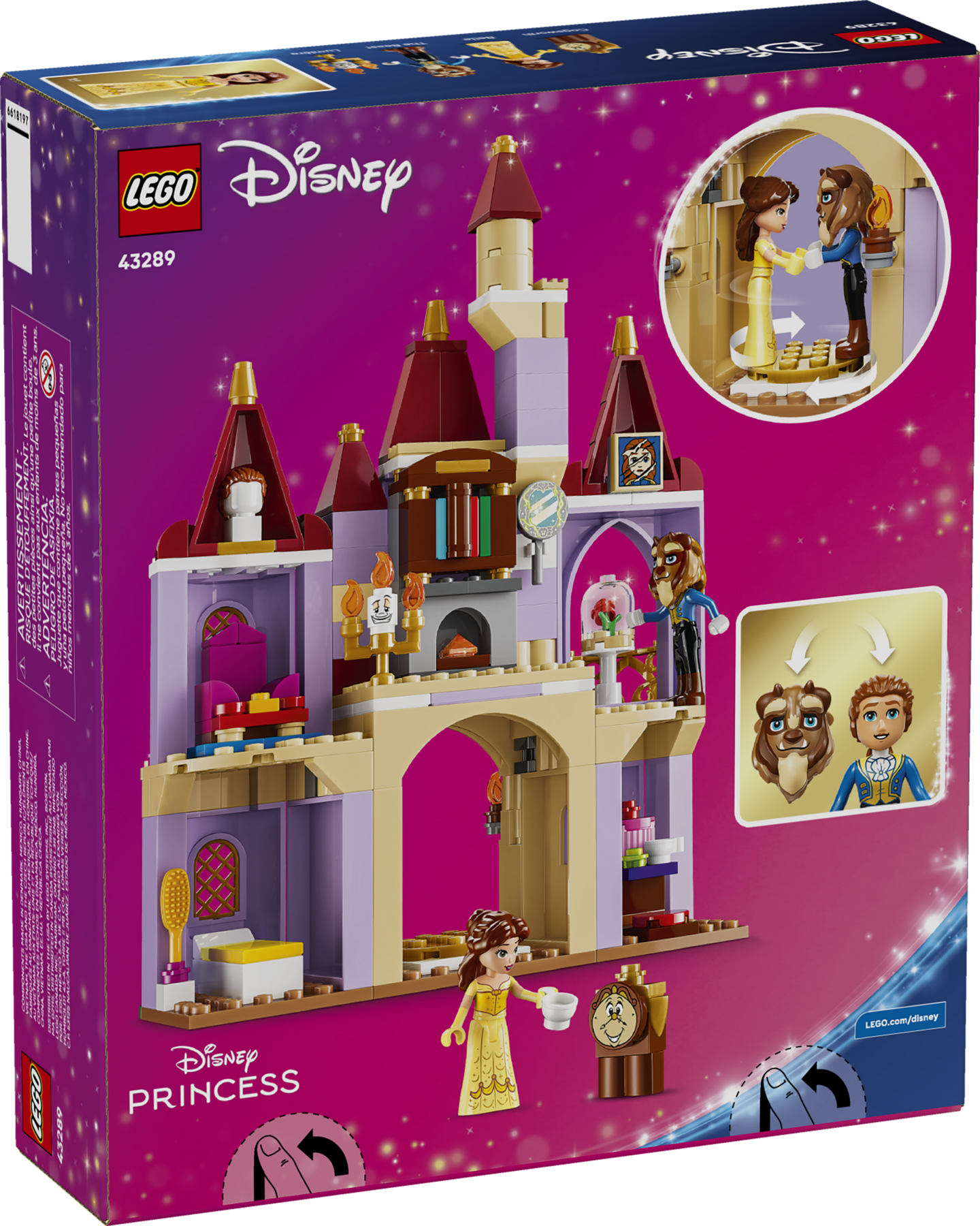 Belle & the Beast's Enchanted Castle 43289 | Disney™ | Buy online