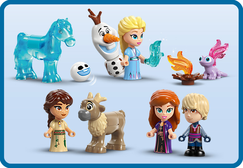 Mini Arendelle Castle & Elsa's Ice Palace 43278 | Disney™ | Buy