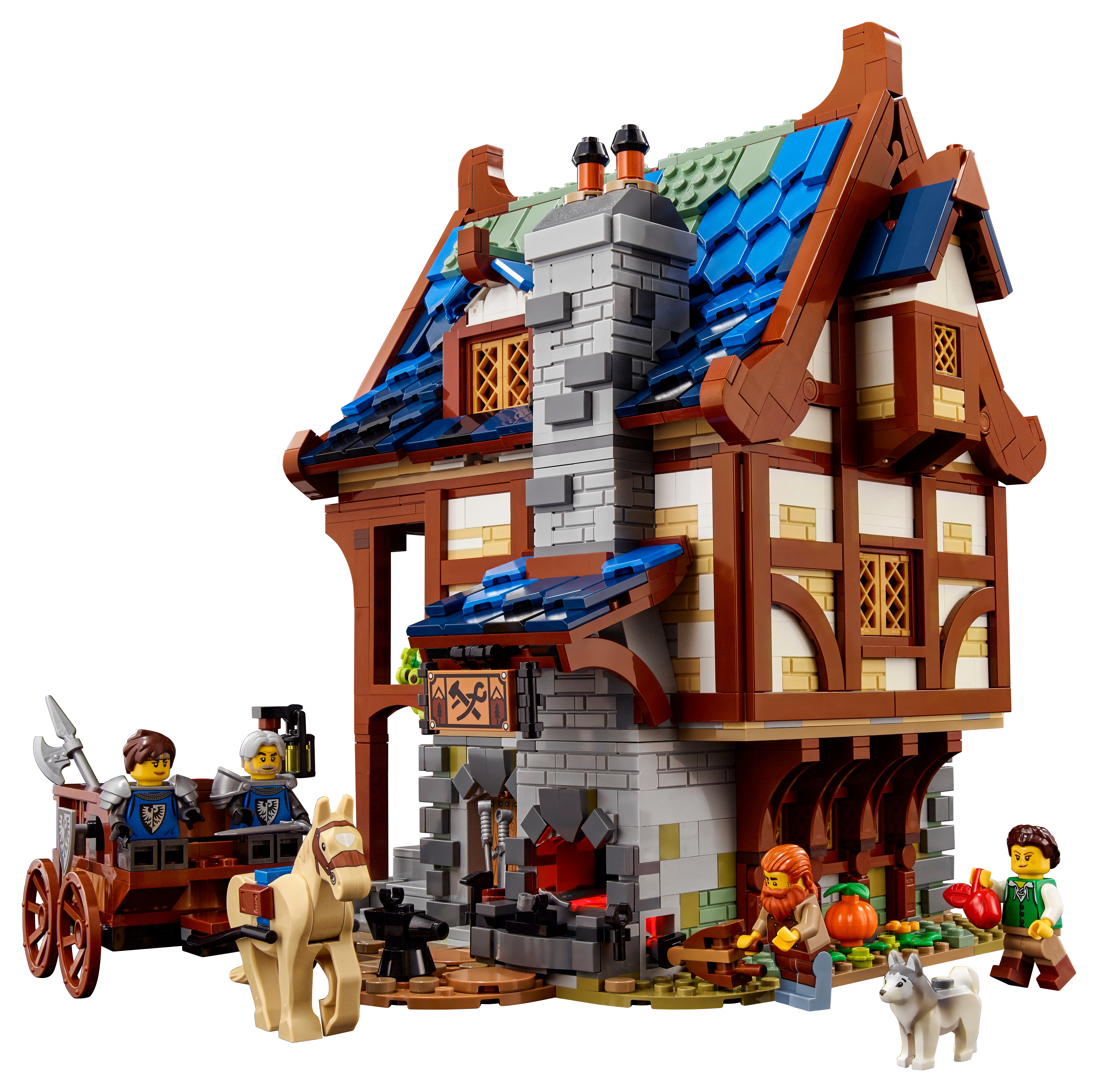 21325 LEGO Ideas Medieval Blacksmith for sale online