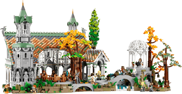 LEGO 10316 LE SEIGNEUR DES ANNEAUX : FONDCOMBE — visuel 3 sur 8
