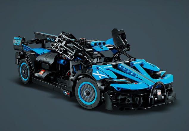 Bugatti Bolide Agile Blue 42162, Technic