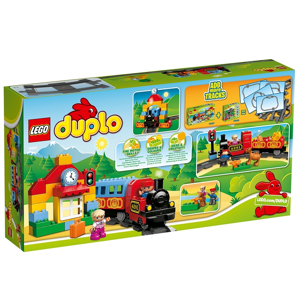 fluweel porselein Romantiek Mijn eerste treinset 10507 | DUPLO® | Officiële LEGO® winkel NL