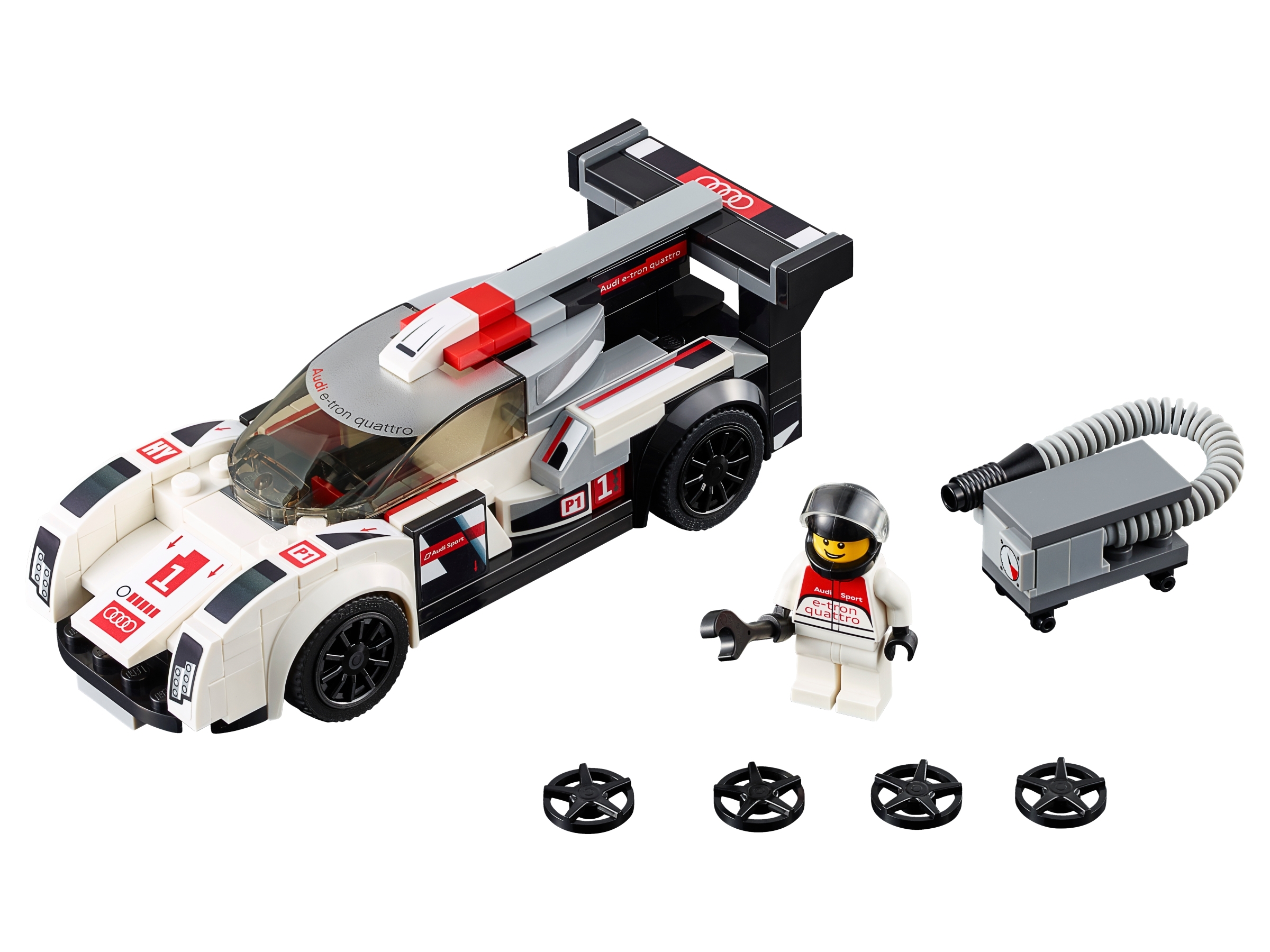 komplet Værdiløs fe Audi R18 e-tron quattro 75872 | Speed Champions | Buy online at the  Official LEGO® Shop US